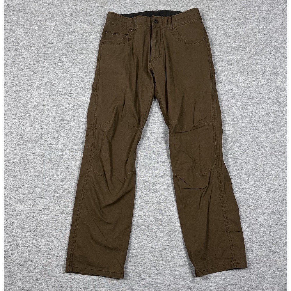 Kuhl Pants Mens 30x30 Brown Revolvr Vintage Patina Dye Outdoor Hiking Nature